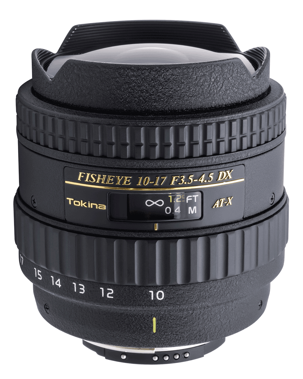 Tokina AT-X 107 DX Fish Eye 10-17mm EF-