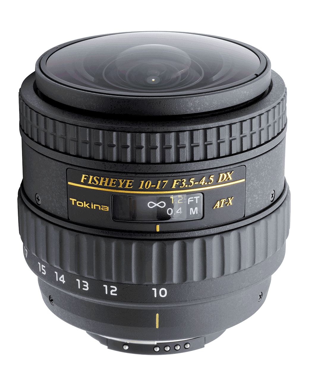 Tokina AT-X 107 DX Fish Eye 10-17mm EF-