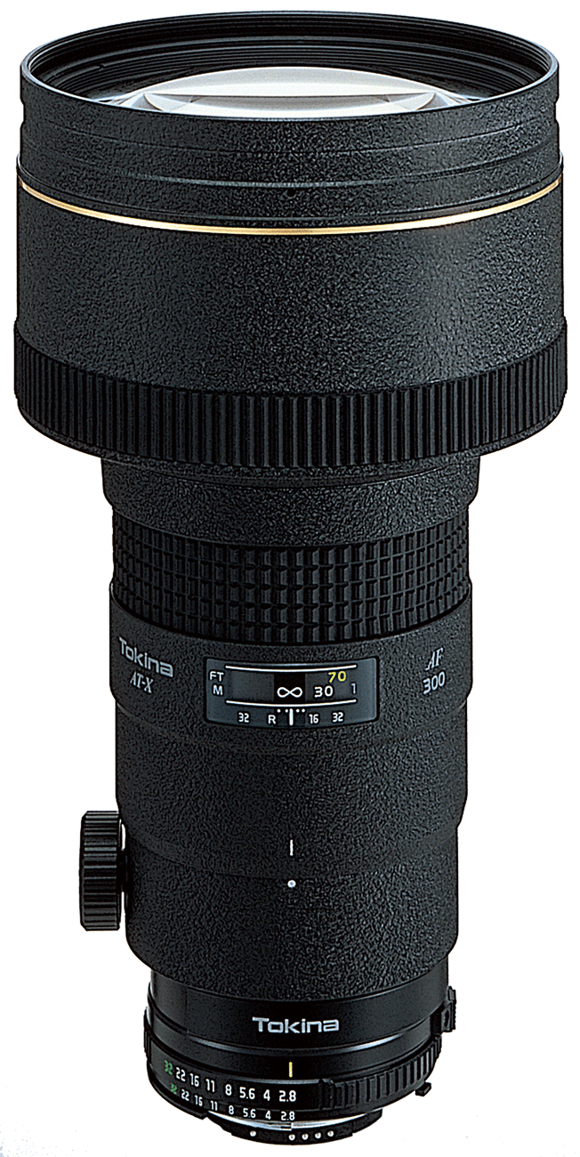 Tokina AT-X 300mm F2.8 para Nikon F-mount lente súper teleobjetivo Prime #2693 