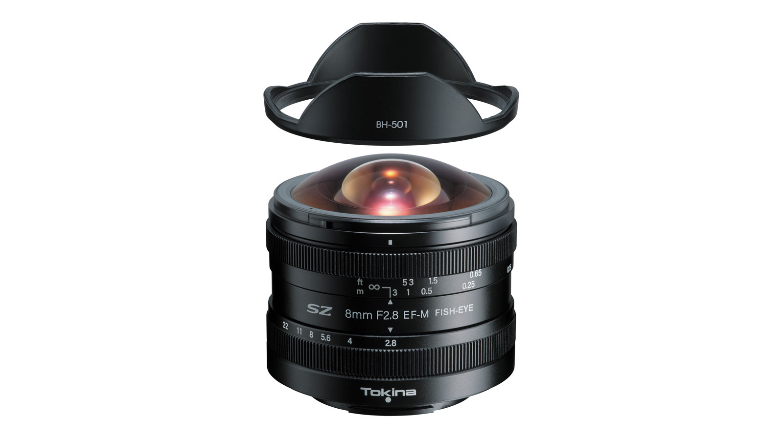 Tokina SZ 8mm F2.8 EF-M FISH-EYE