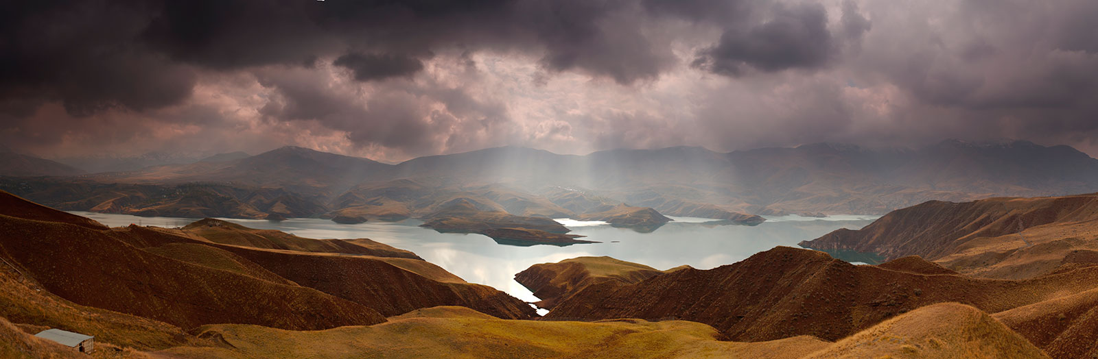 High resolution 120 megapixel image, created by 13 individual images captured through Tokina opera 50mm at f/5 on D610 body at ISO400. Taleqan Lake, Iran.